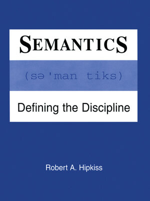cover image of Semantics